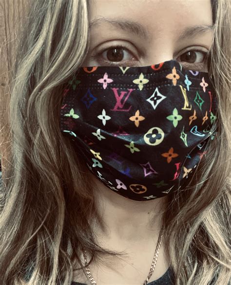 louis vuitton disposable mask|louis vuitton masks for women.